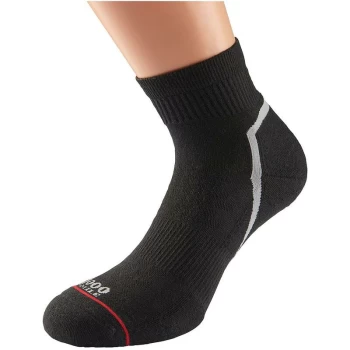 Image of 1000 Mile - Active QTR Sock Mens (Single) - Medium - Black
