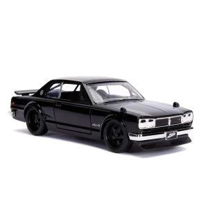 Image of Fast & Furious Diecast Model 1/32 2002 Nissan Skyline 2000 GT-R (C10)