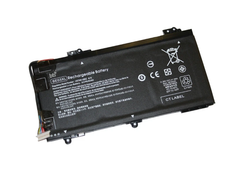 Image of BTI 3-cell 42Wh HSTNN-LB7G compatible laptop battery for HP Pavilion 1
