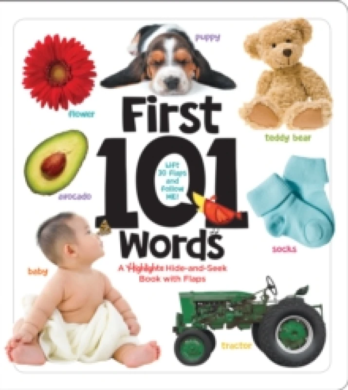 Image of Highlights First 101 Words Book Multi unisex