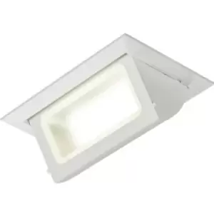 Image of KnightsBridge 230V 40W Recessed LED Rectangular Wallwasher