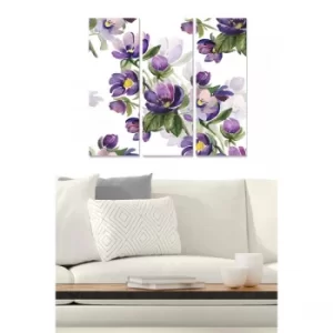 Image of MDF96486632 Multicolor Decorative MDF Painting (3 Pieces)