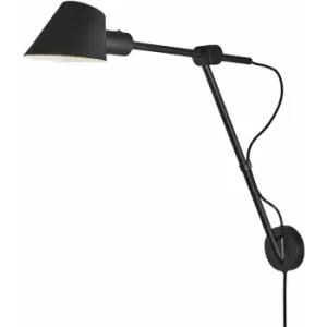Image of Nordlux Stay Long Reading Light Black, E27
