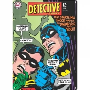 Image of Batman - Batman Detective A3 Metal Wall Sign