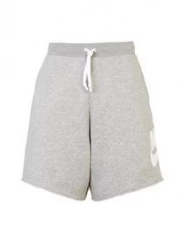 Image of Nike Plus Size Alumni Shorts - Dark Grey