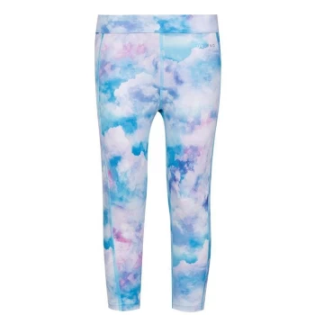 Image of USA Pro Training Capri Tights Junior Girls - Multi