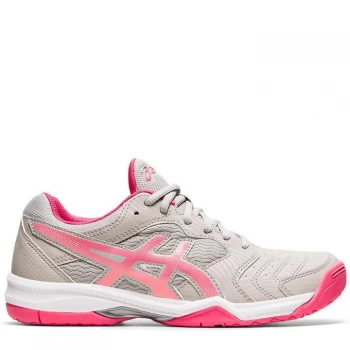 Image of Asics Gel Dedicate 6 Tennis Shoes - Grey/Pink