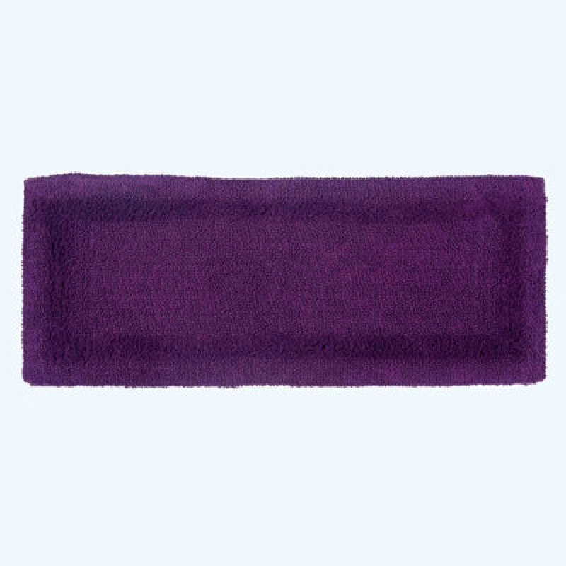 Image of Homescapes Luxury Reversible Bath Mat Runner - Plum
