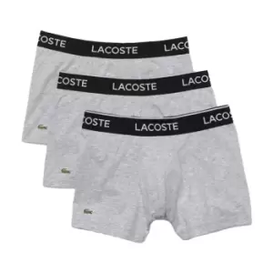 Image of Lacoste 3 Pack White Boxers - Small to XXL - Medium TJ Hughes