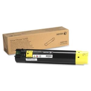 Image of Xerox 106R01505 Yellow Laser Toner Ink Cartridge