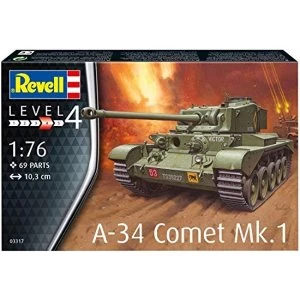 Image of A-34 Comet Mk.1 Revell Model Kit