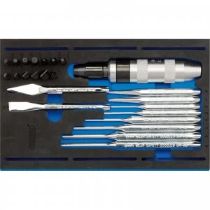 Image of Draper 25 Piece Punch and Impact Driver Set in EVA Insert Tray