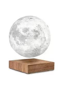 Image of Smart Moon LED Lamp with 3 Light Modes Walnut