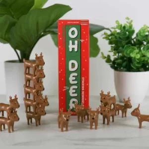 Image of Festive Stacking Reindeer Game