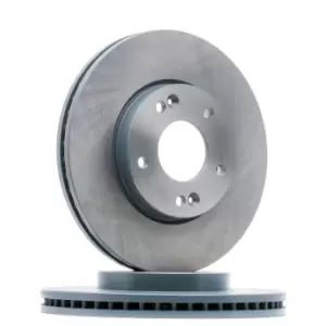 Image of FEBI BILSTEIN Brake disc 108601 Brake rotor,Brake discs HYUNDAI,KIA,ix35 (LM, EL, ELH),TUCSON (JM),COUPE (GK),SONATA VII (LF),SPORTAGE (JE_, KM_)