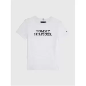 Image of Tommy Hilfiger Logo Tee S/S - Grey