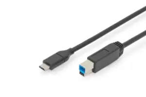 Image of Digitus USB Type-C connection cable, Type-C to B