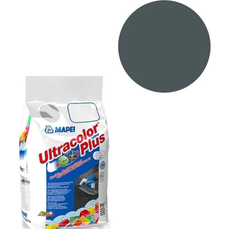 Image of MAPEI Mapei Ultracolor Plus Grout 114 Anthracite 5kg 469