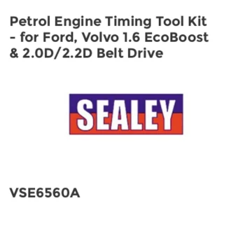 Image of Petrol Engine Timing Tool Kit - for Ford, Volvo 1.6 EcoBoost & 2.0D/2.2D Belt Drive