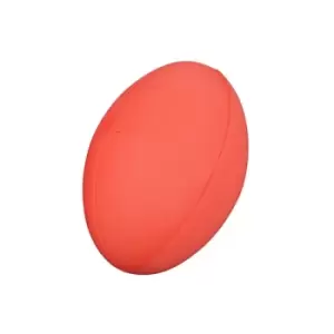 Image of Uncoated Foam Rugby Ball Red