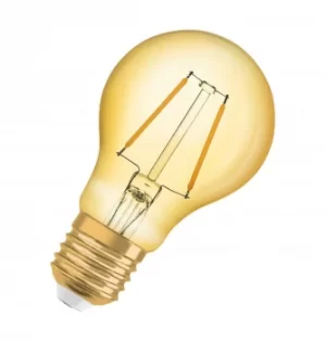 Image of Osram LED Filament GLS 2.5W E27 Vintage 1906 Extra Warm White Gold