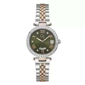 Image of GC Z01010L9MF Flair Two Tone Bracelet Wristwatch