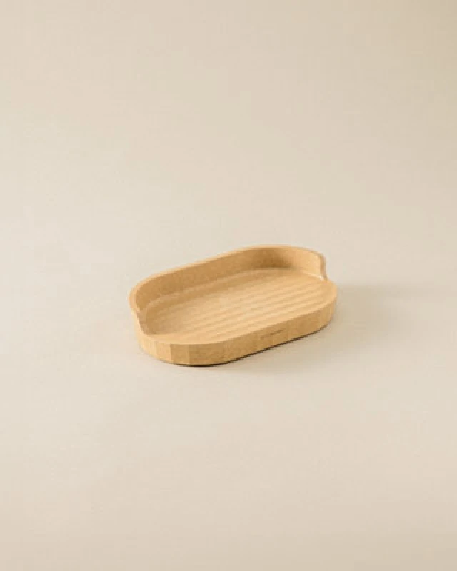 Image of Cosmic Countertop 'Soap Dish' w/ Durable Plastic made Beige Finish Beige