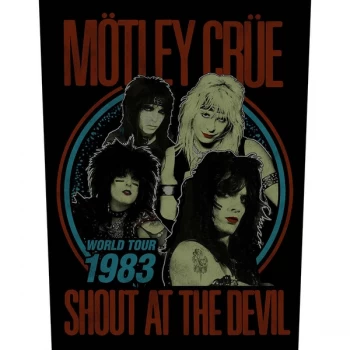 Image of Motley Crue - Shout at the Devil Back Patch