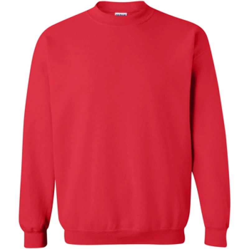 Image of Gildan Heavy Blend Crewneck Sweatshirt Pack of 2 in Red Size: Small Red Unisex S