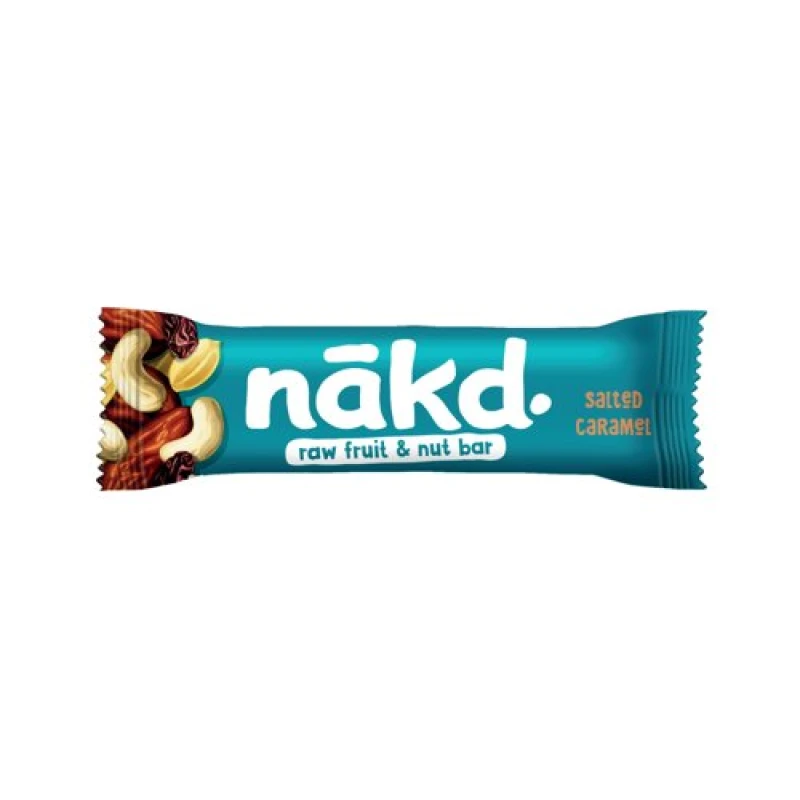 Image of Nakd Nakd Gluten Free Salted Caramel Snack Bar 35g (Pack of 18) 35NKDSCA 35NKDSCA