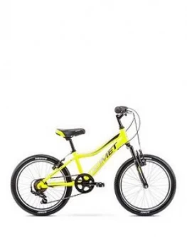 Image of Romet Rambler 20" Boys Alloy Mtb Front Suspension - Yellow