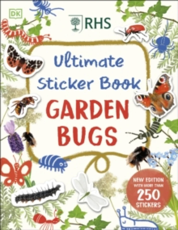 Image of RHS Ultimate Sticker Book Garden Bugs : New Edition with More than 250 Stickers Paperback / softback
