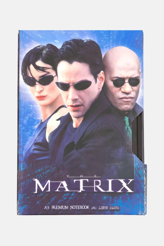 Image of The Matrix VHS A5 Premium Notebook