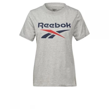 Image of Reebok Classics T Shirt Ladies - Medium Grey