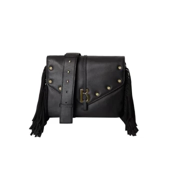 Image of Biba BIBA Fringed Cross Body Bag - Black