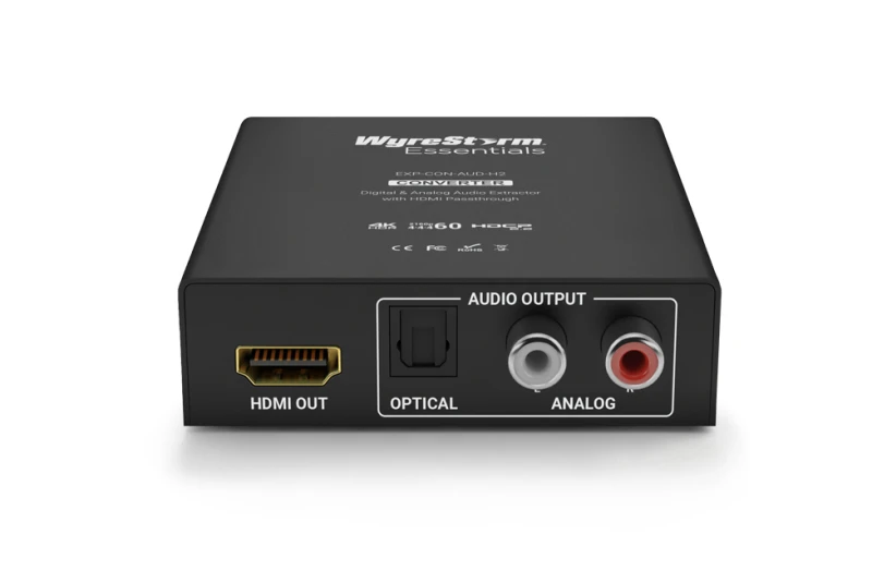 Image of WyreStorm EXP-CON-AUD-H2 audio converter Black
