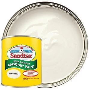 Image of Sandtex Ultra Smooth Masonry Paint - Cotton Belt 150ml
