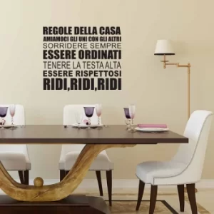 Image of YS2-20 Black Decorative Wall Sticker