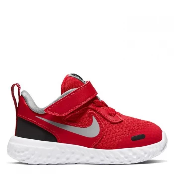 Image of Nike Revolution 5 Baby/Toddler Shoe - Uni Red/Smk Gry