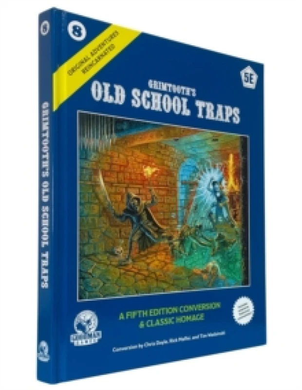 Image of D&D 5E: Original Adventures Reincarnated #8: Grimtooths Old School Traps Hardback