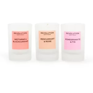 Image of Revolution Home Fruity Mini Candle Gift Set