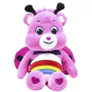 Image of Care Bears Bean Plush 9" Toy - Lady Bug Cheer Bear