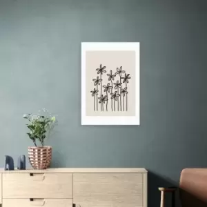 Image of East End Prints A Field of Flowers Print Natural