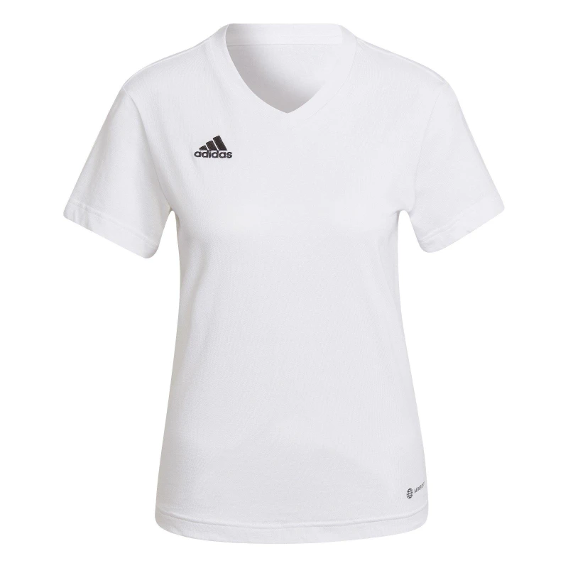 Image of adidas ENT22 T Shirt Womens White female 12 (M)