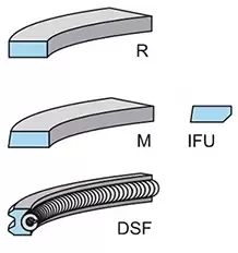 Image of Piston Ring Kit 800000610000 by Kolbenschmidt