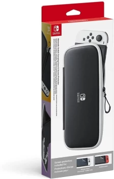 Image of Nintendo Switch (OLED Model) Carrying Case & Screen Protector