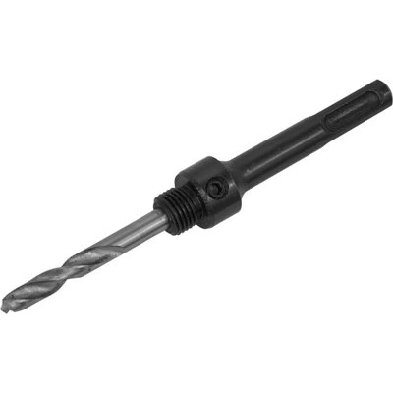 Image of Loops Hole Saw SDS Plus Mandrel - 14mm to 30mm Diameter - Holesaw Drill Arbor Metallics