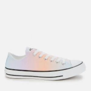 Image of Converse Womens Chuck Taylor All Star Ox Trainers - White/Multi/Black - UK 6
