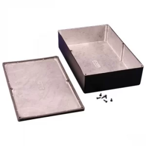 Image of Hammond 1550WJBK IP66 Diecast Aluminium Enclosure Black (275 x 175...