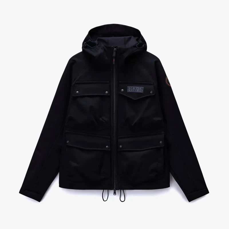 Image of Puffer jacket Napapijri A-Rivalto Noir Male 2XL